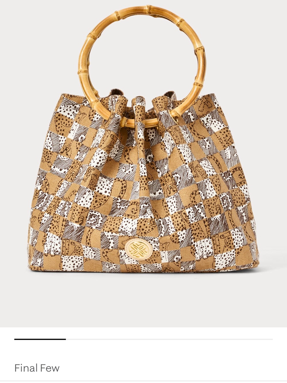 Lilly Pulitzer Bamboo Bag